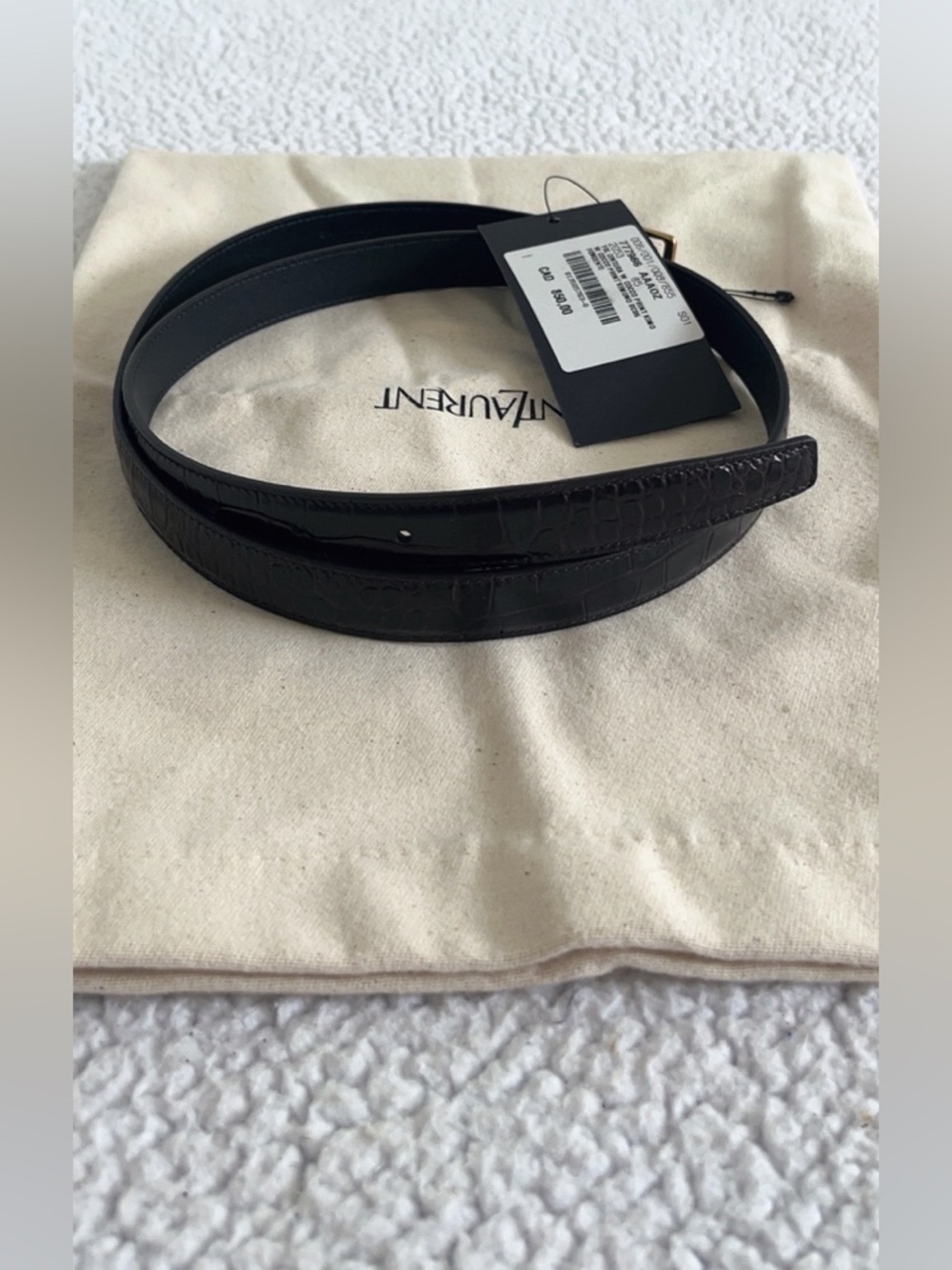 Saint Laurent La 66 Buckle Belt - Picture 4 of 14